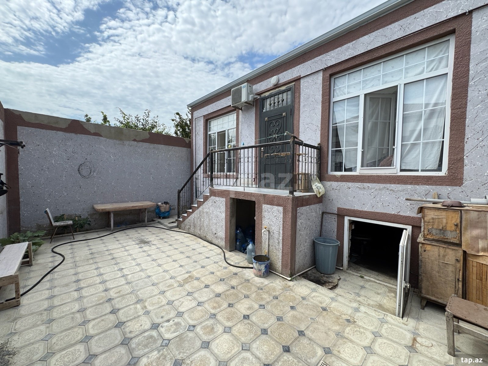 3 otaqlı həyət evi satılır, Binə, Bakı
