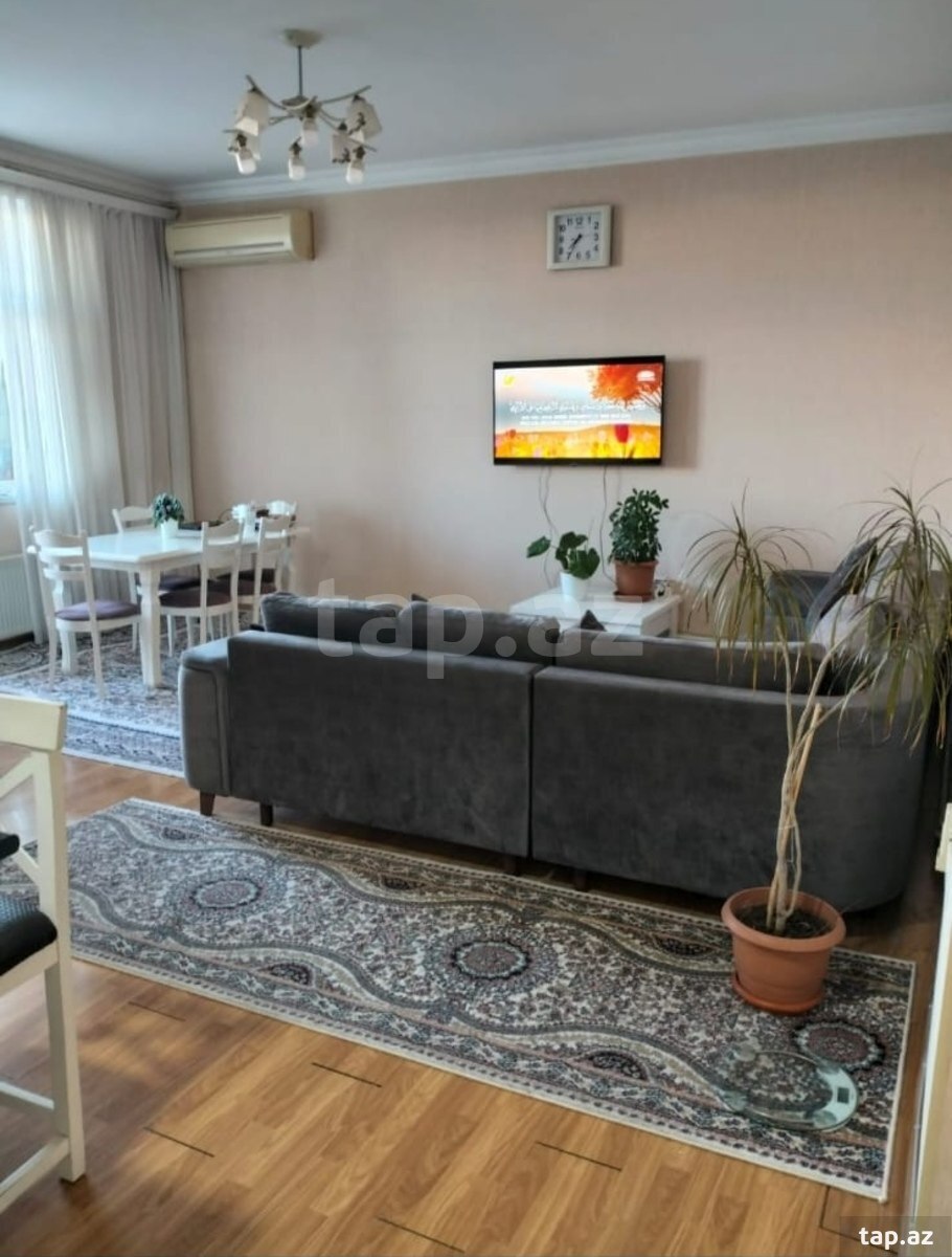 3-otaqlı yeni tikili, Qara Qarayev pr., 67.7 m²
