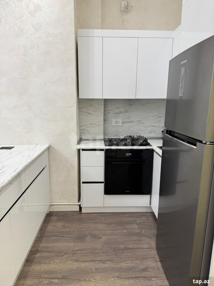 2-otaqlı yeni tikili kirayə verilir, Gənclik m., 60 m²
