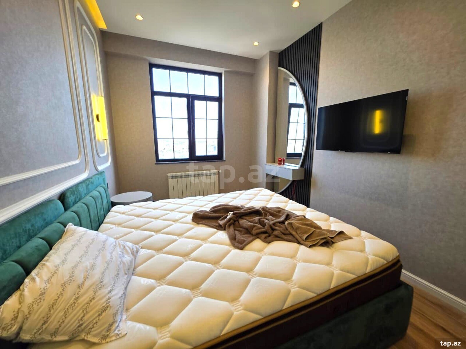2-otaqlı yeni tikili kirayə verilir, Bakıxanov qəs., 70 m²