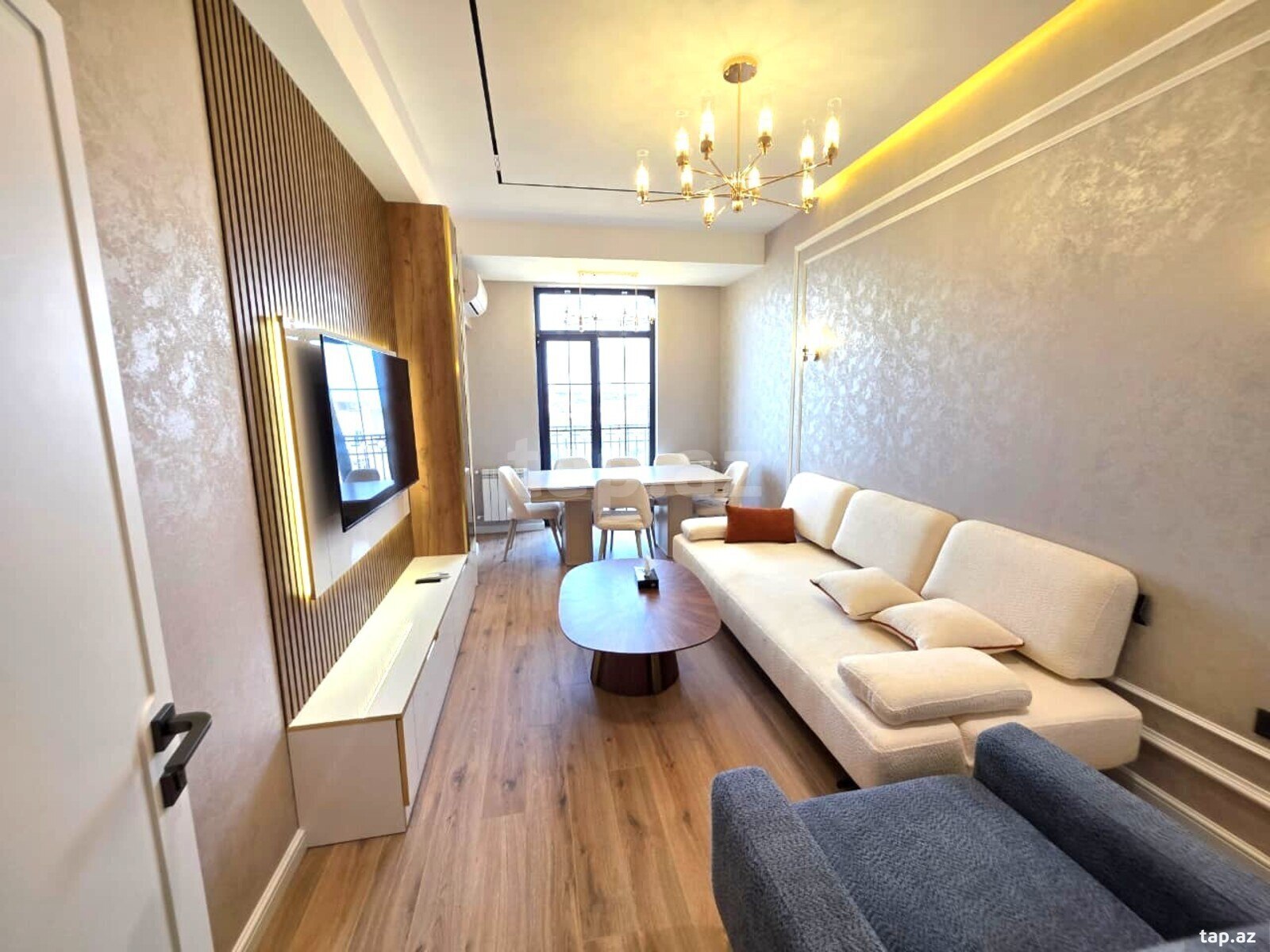 2-otaqlı yeni tikili kirayə verilir, Bakıxanov qəs., 70 m²