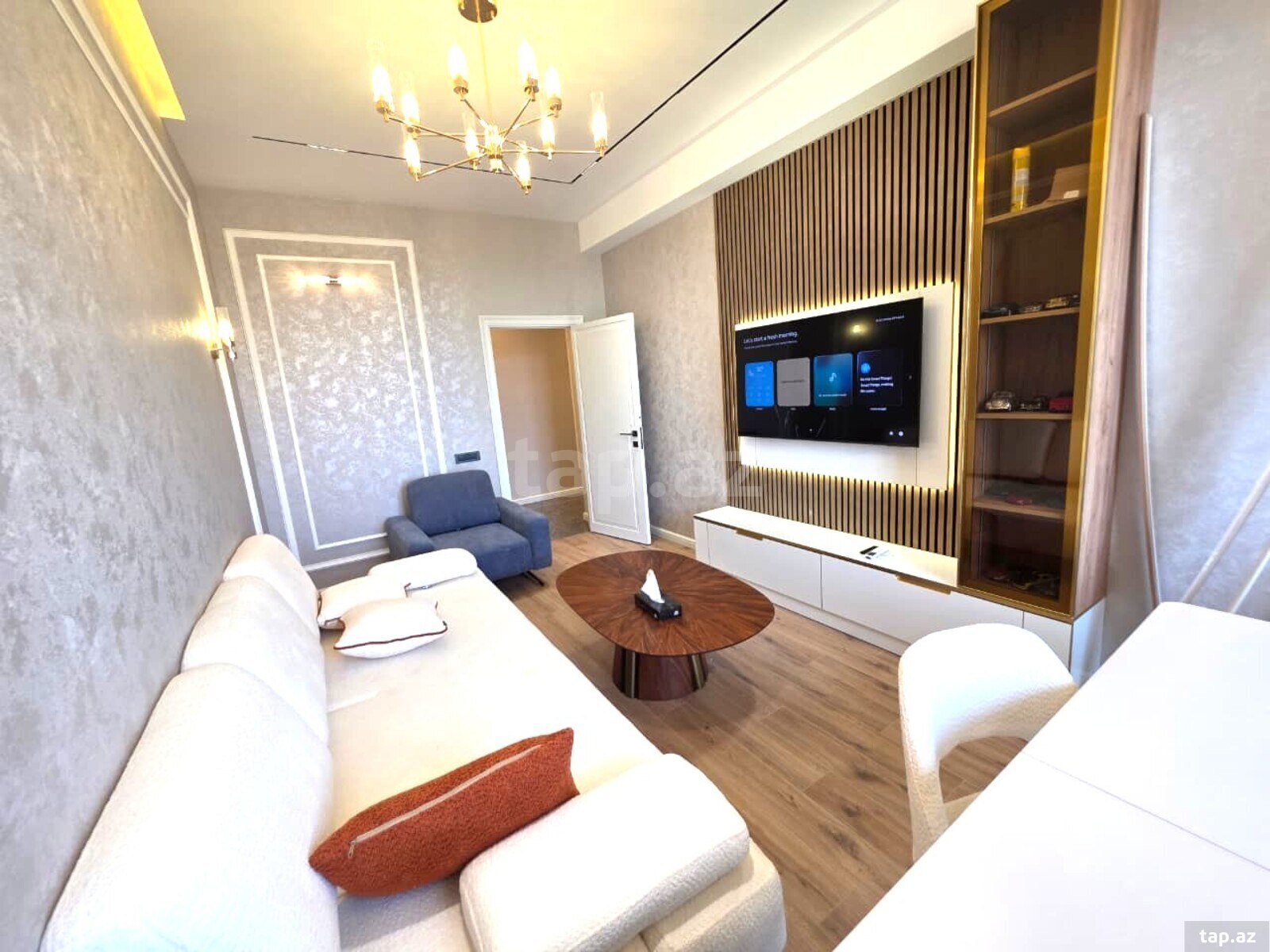 2-otaqlı yeni tikili kirayə verilir, Bakıxanov qəs., 70 m²