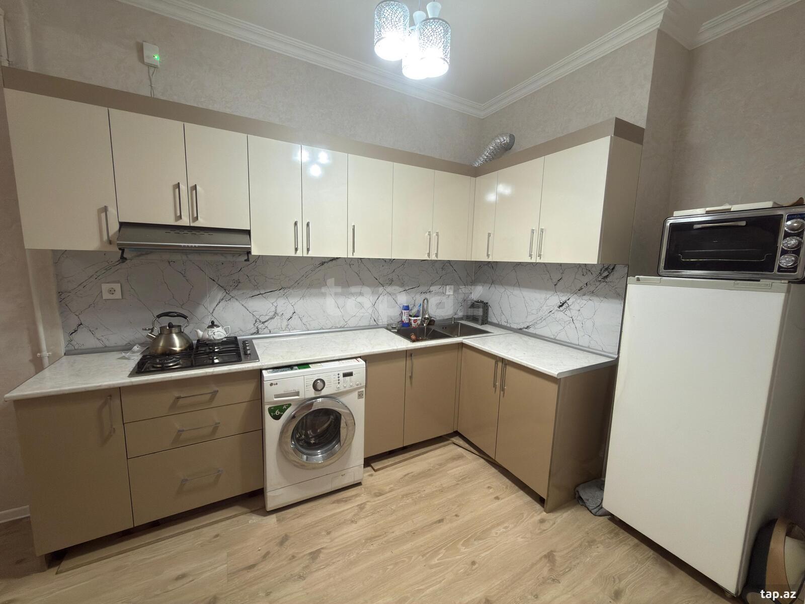 3-otaqlı yeni tikili kirayə verilir, Sumqayıt ş., 74 m²