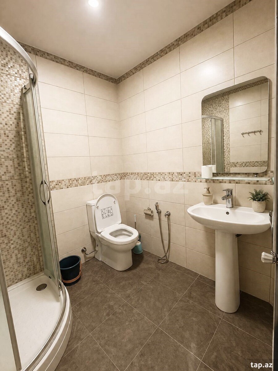 2-otaqlı yeni tikili kirayə verilir, Həsən bəy Zərdabi küç., 80 m²