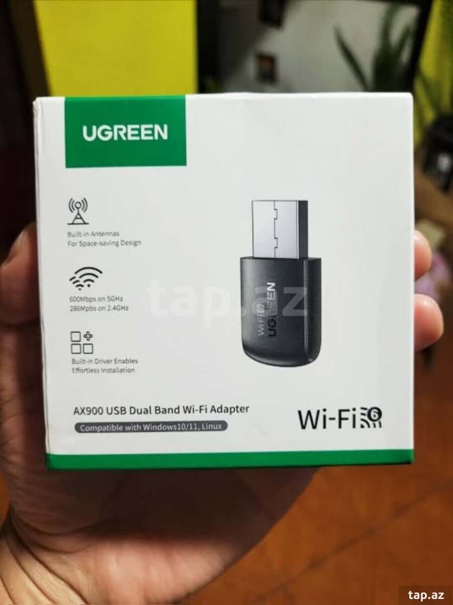 UGREEN AX900 USB Dual Band Wi-Fi 6 Adapter