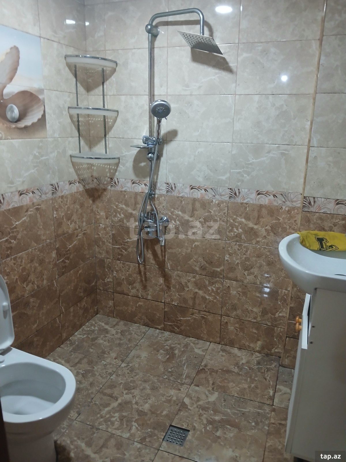 4-otaqlı yeni tikili kirayə verilir, Abşeron r., 90 m²