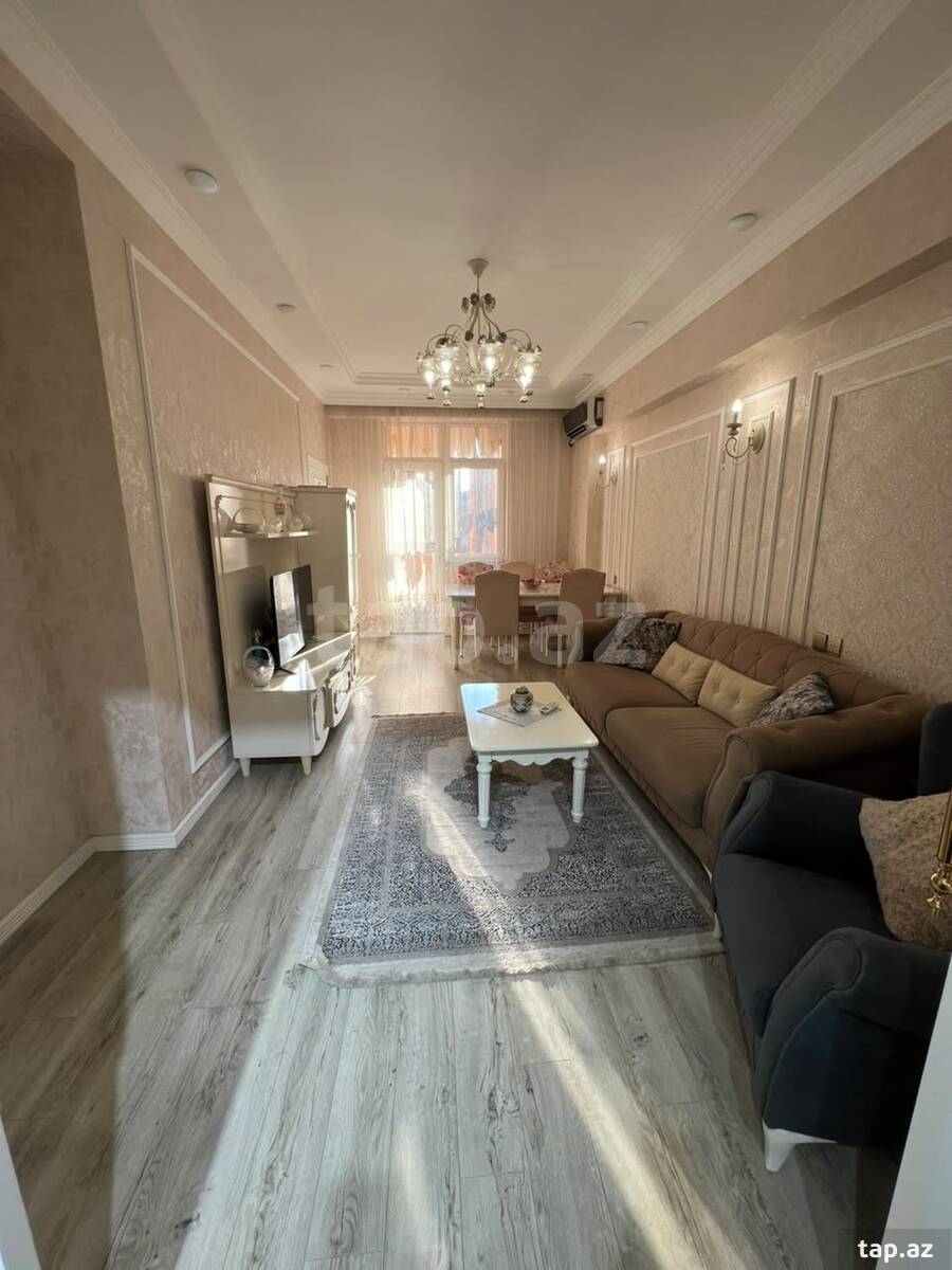 4-otaqlı yeni tikili, Babək pr., 81 m²
