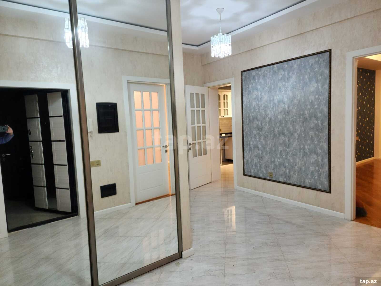 2-otaqlı yeni tikili kirayə verilir, Mirsədulla Mirqasımov küç., 91 m²