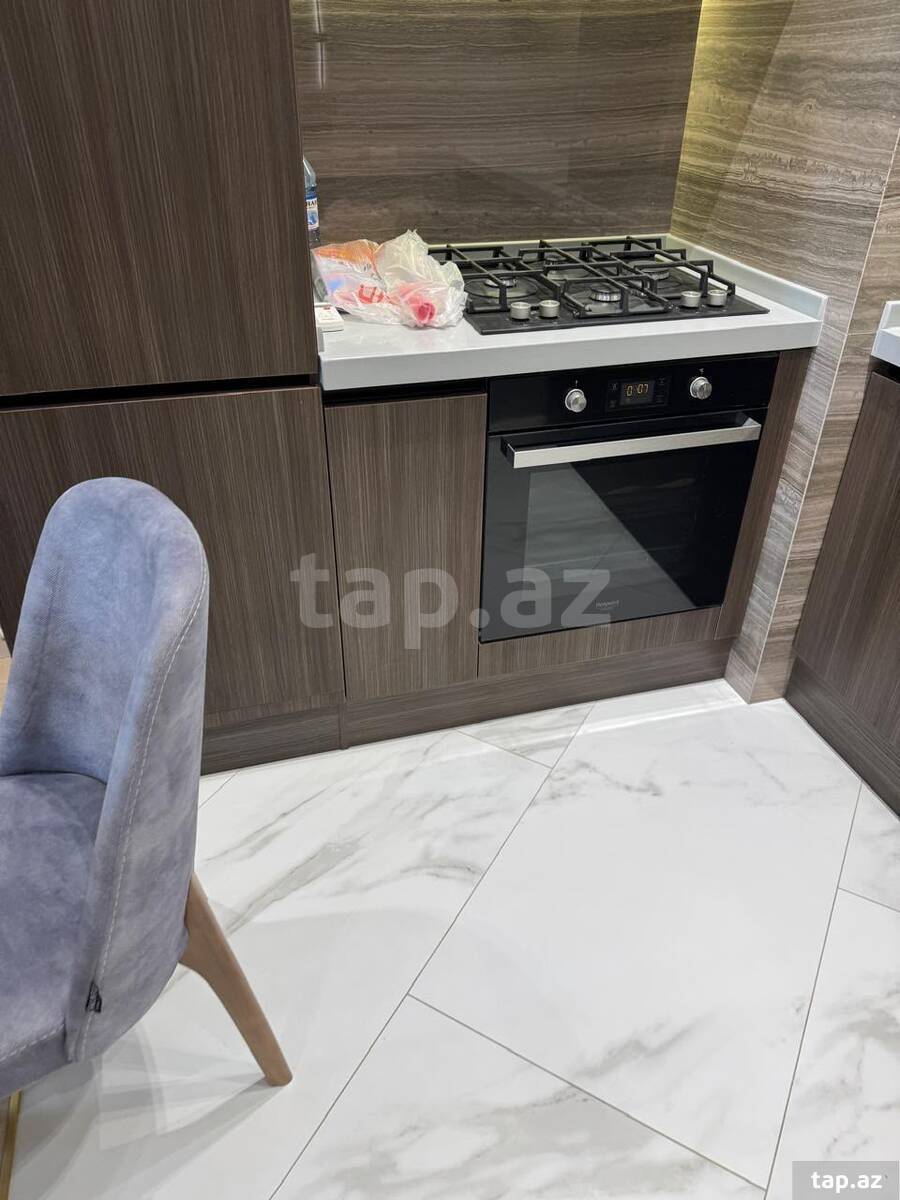 2-otaqlı yeni tikili kirayə verilir, N. Nərimanov r., 65 m²
