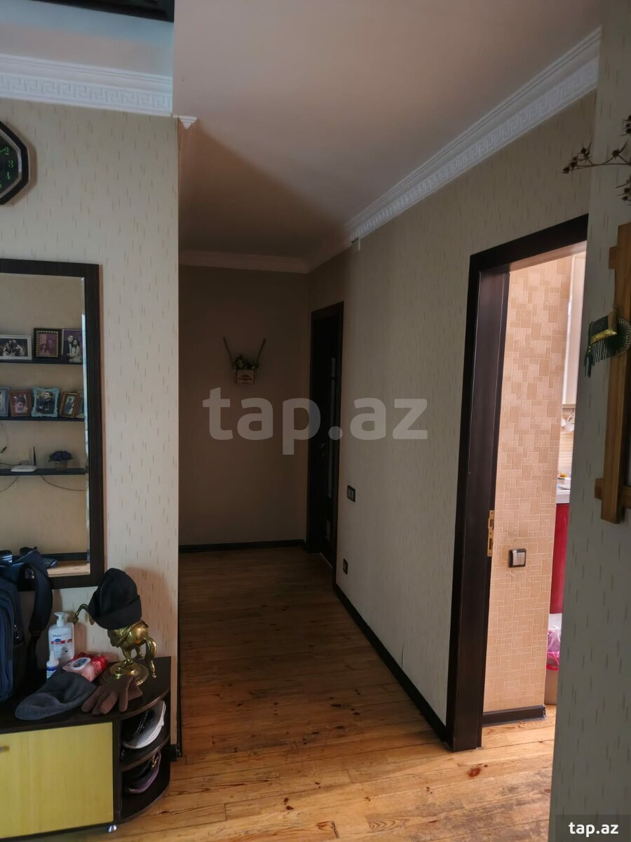 2-otaqlı yeni tikili, İnşaatçılar m., 90 m²