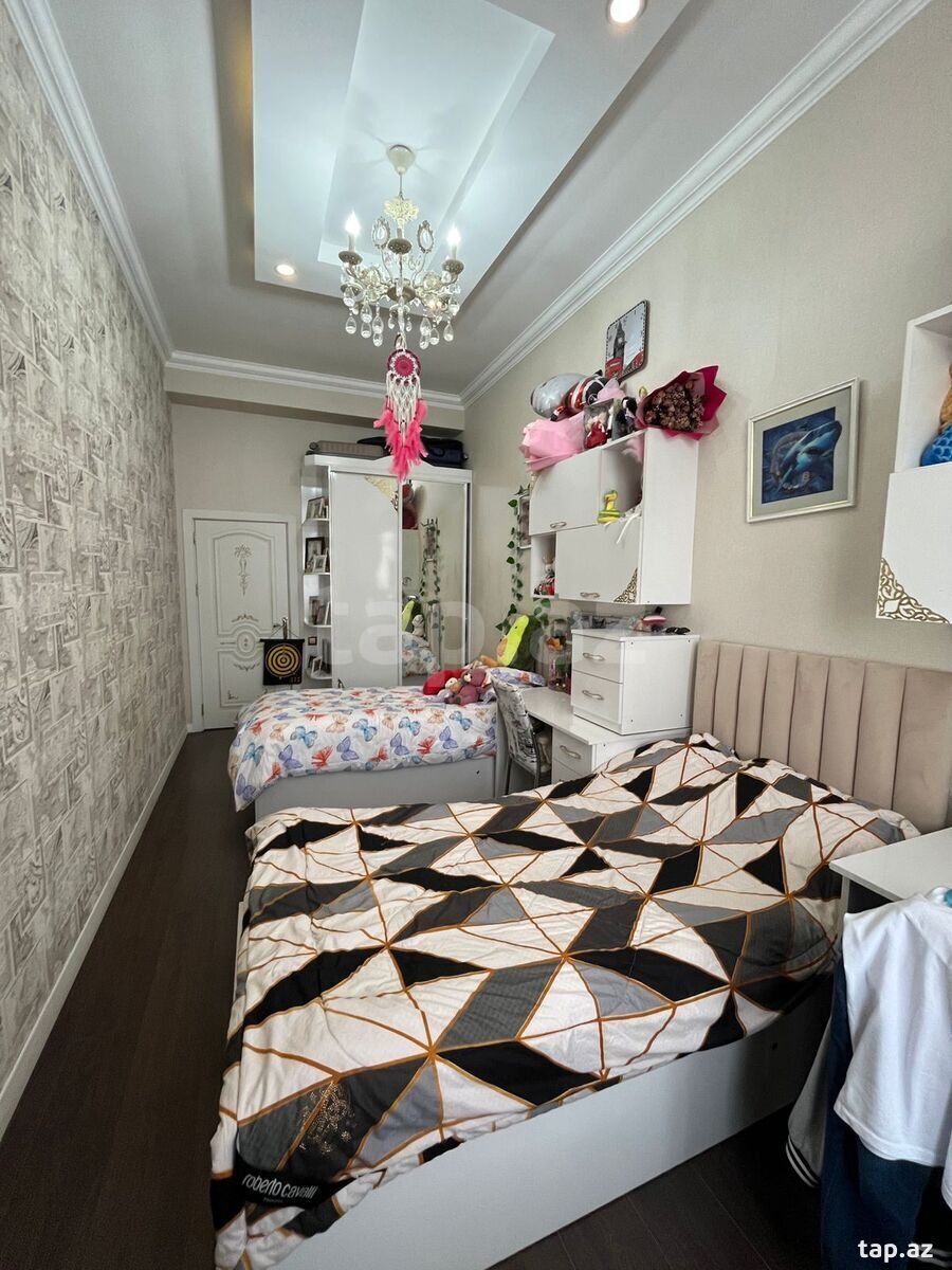 3-otaqlı yeni tikili, Həzi Aslanov m., 141 m²