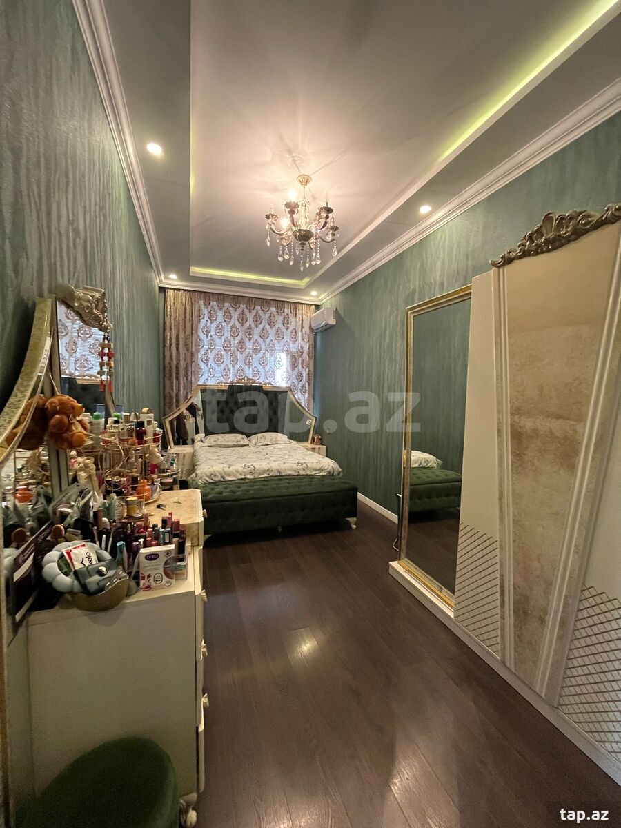 3-otaqlı yeni tikili, Həzi Aslanov m., 141 m²