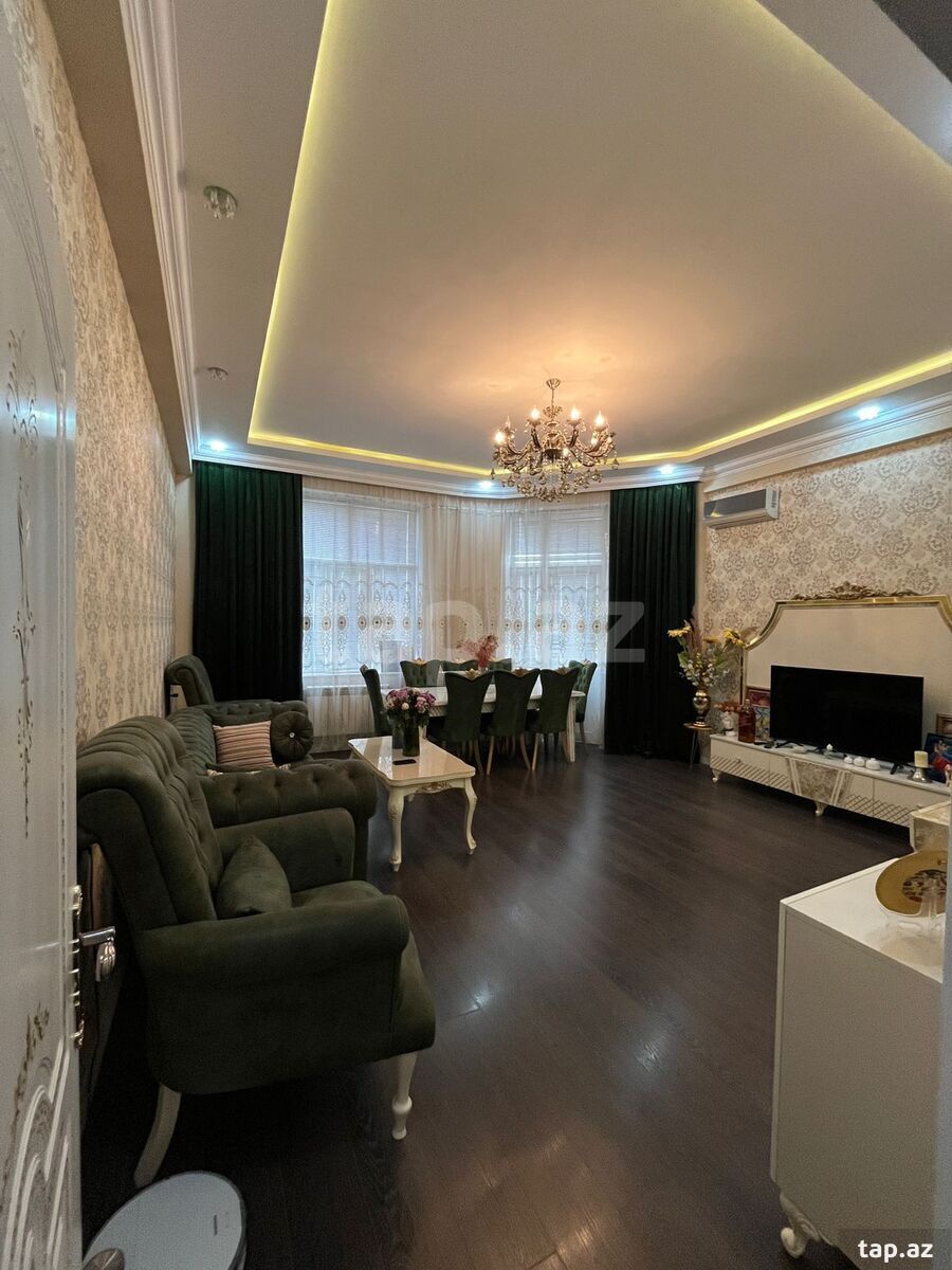 3-otaqlı yeni tikili, Həzi Aslanov m., 141 m²