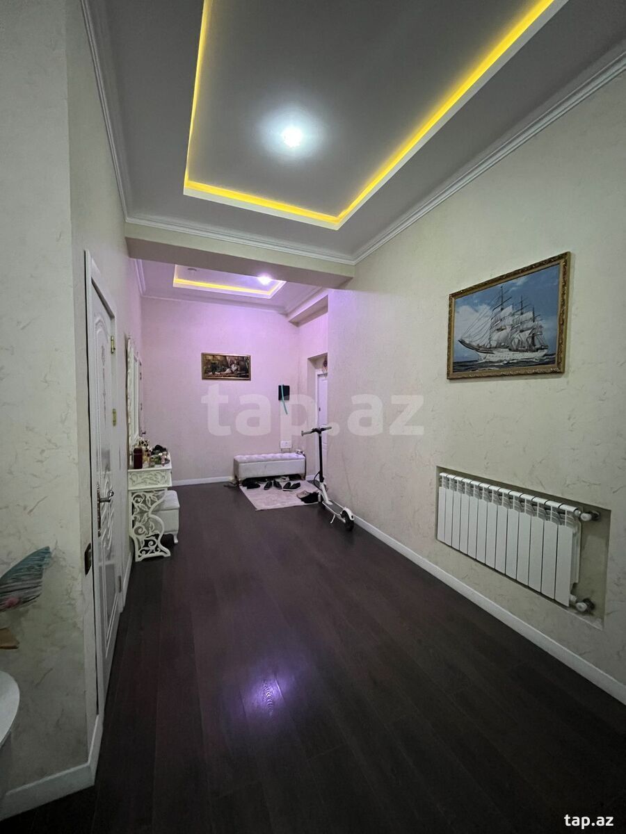 3-otaqlı yeni tikili, Həzi Aslanov m., 141 m²