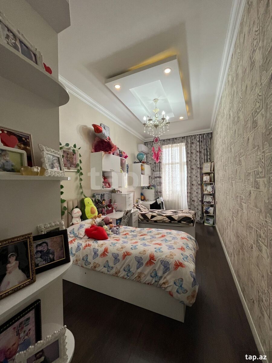 3-otaqlı yeni tikili, Həzi Aslanov m., 141 m²