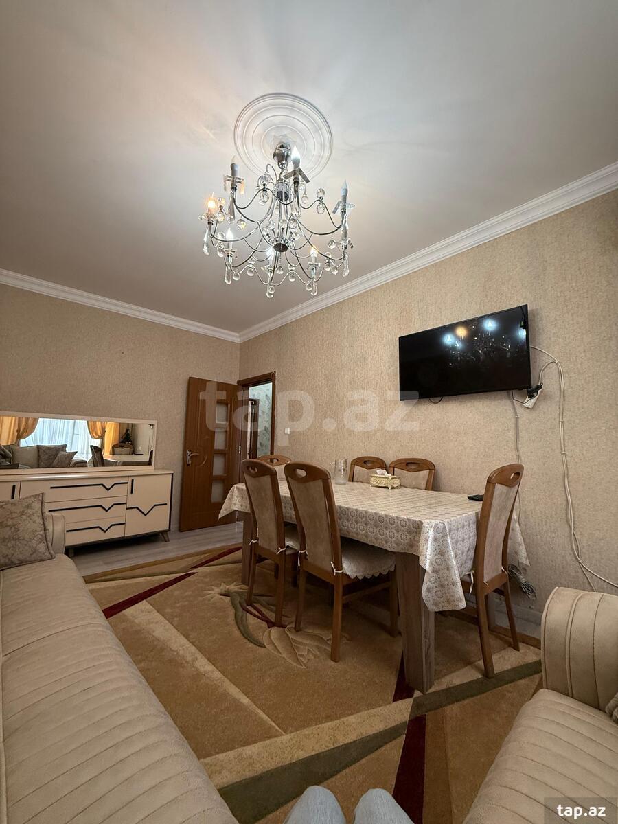 3-otaqlı mənzil, Cəmşid Naxçivanski küç., 80 m²