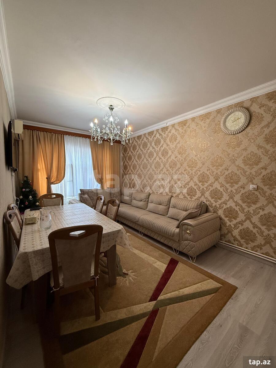 3-otaqlı mənzil, Cəmşid Naxçivanski küç., 80 m²
