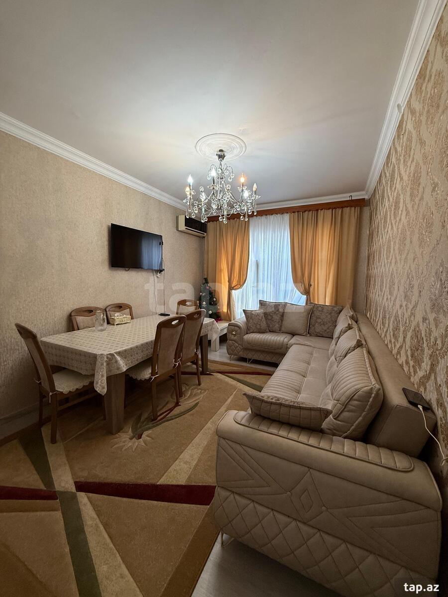 3-otaqlı mənzil, Cəmşid Naxçivanski küç., 80 m²