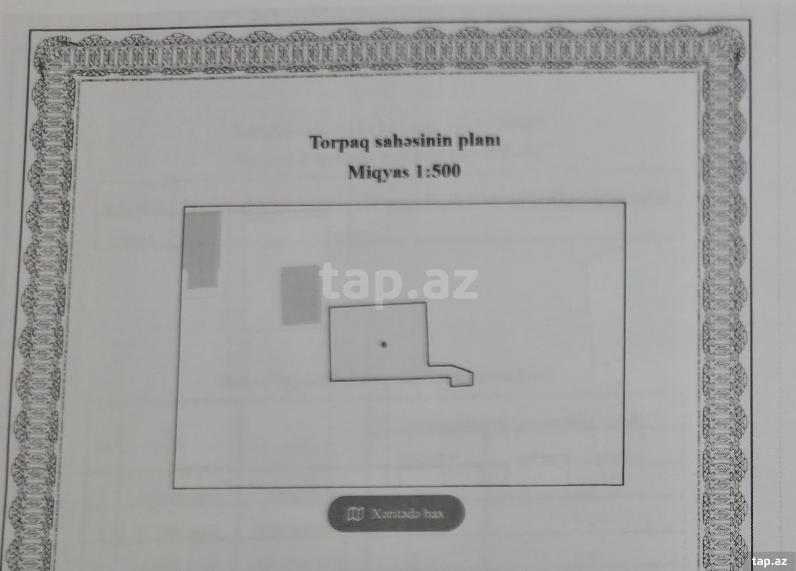 8.4 sot torpaq sahəsi, Buzovna qəs.