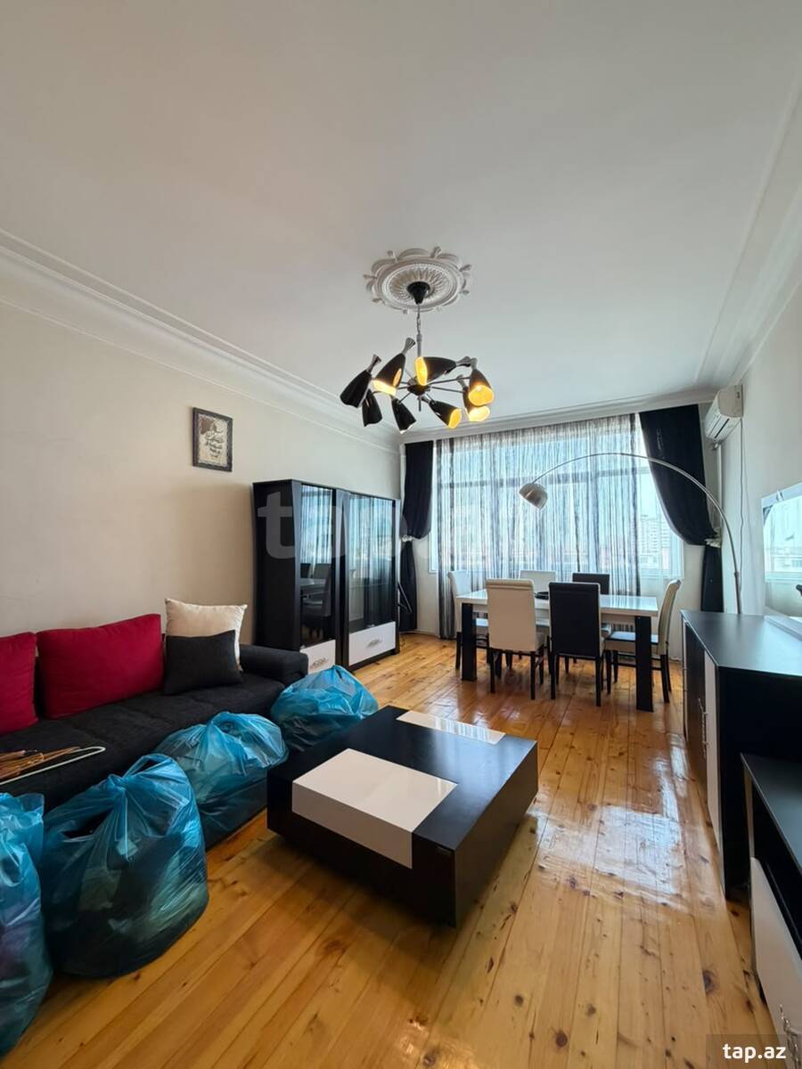 2-otaqlı yeni tikili, Cəmşid Naxçıvanski küç., 90 m²