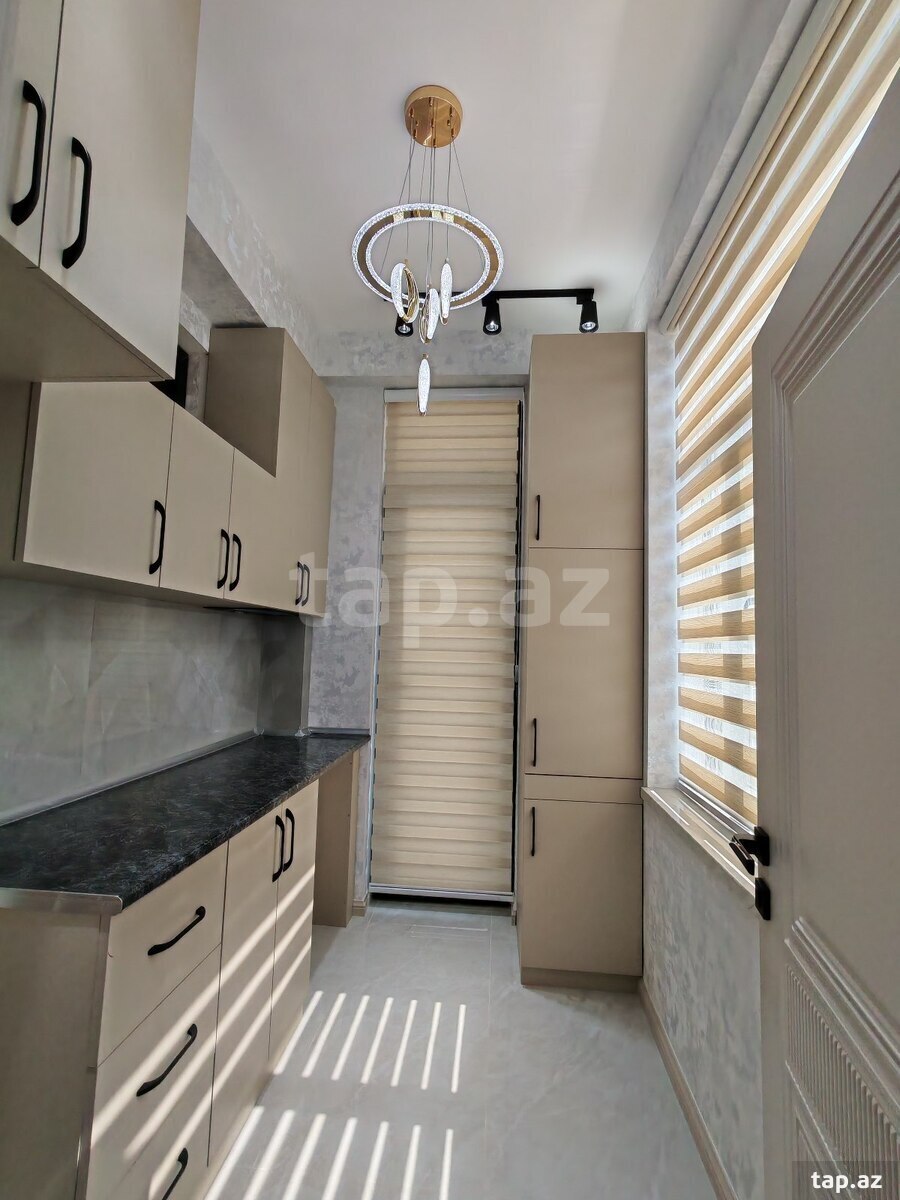 2-otaqlı yeni tikili, M.Hüseynzadə küç., 45 m²