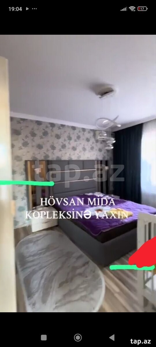 Həyət evi kirayə verilir, Hövsan qəs.