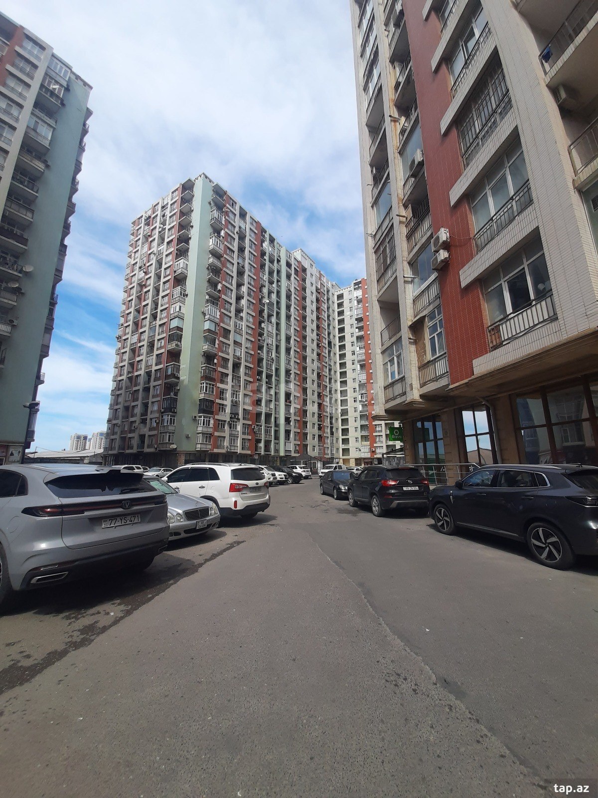2-otaqlı yeni tikili, Ə. Əliyev küç. 23, 83 m²