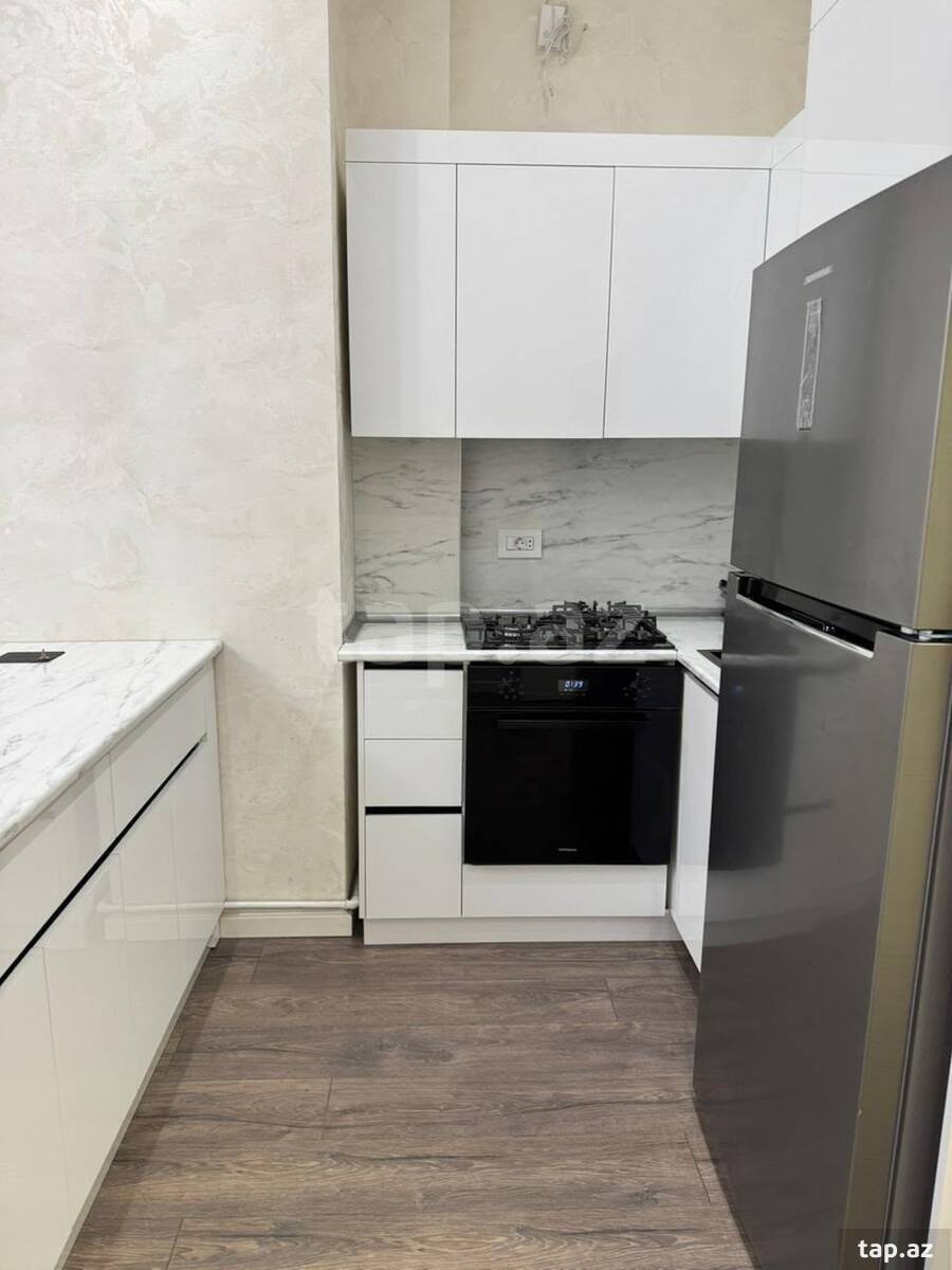 2-otaqlı yeni tikili kirayə verilir, Nəsimi r., 55 m²