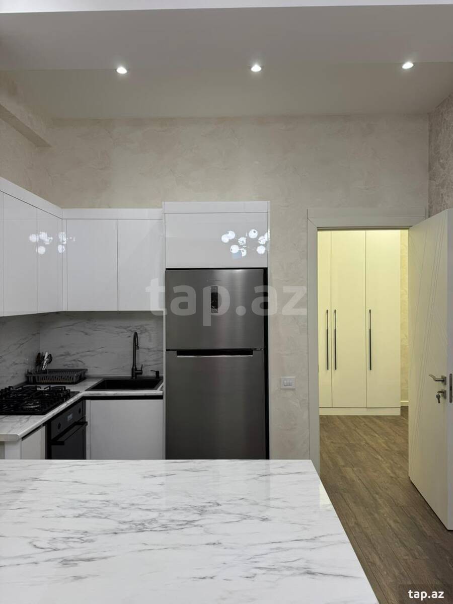2-otaqlı yeni tikili kirayə verilir, Nəsimi r., 55 m²