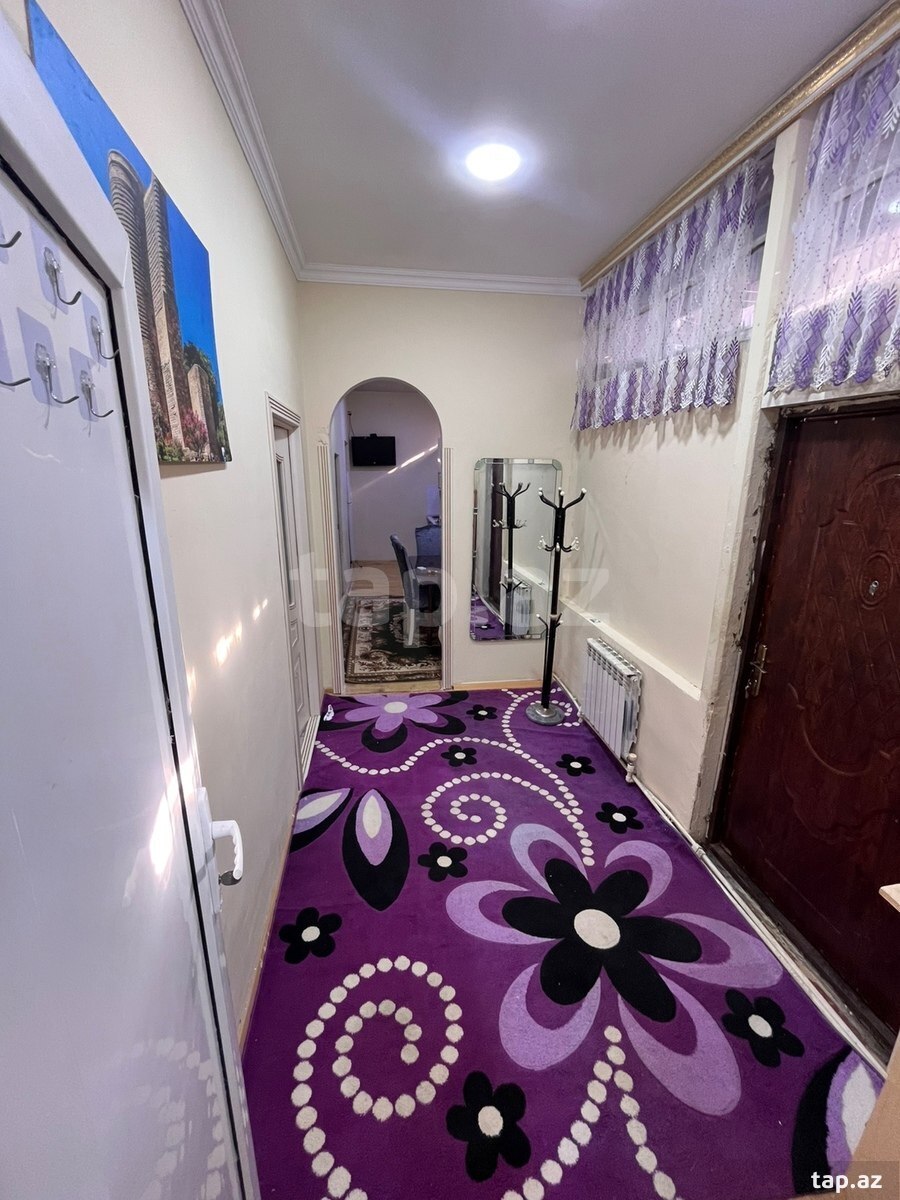 4-otaqlı mənzil kirayə verilir, Abbas Zamanov küç., 110 m²