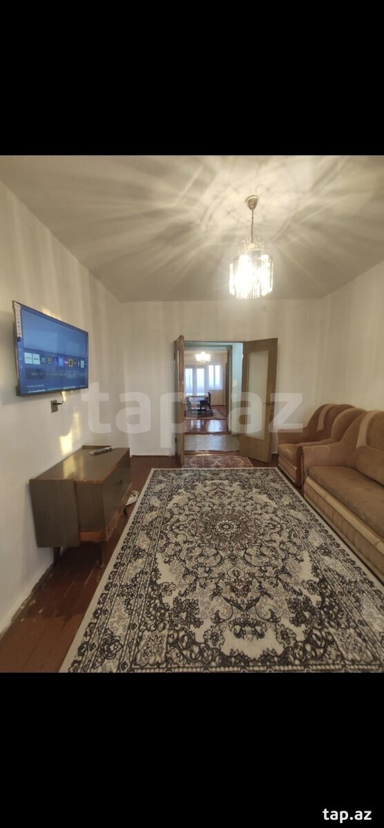 4-otaqlı mənzil, Xaçmaz ş., 93 m²