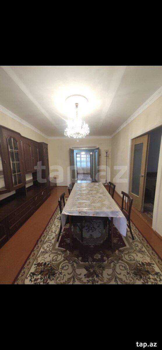 4-otaqlı mənzil, Xaçmaz ş., 93 m²