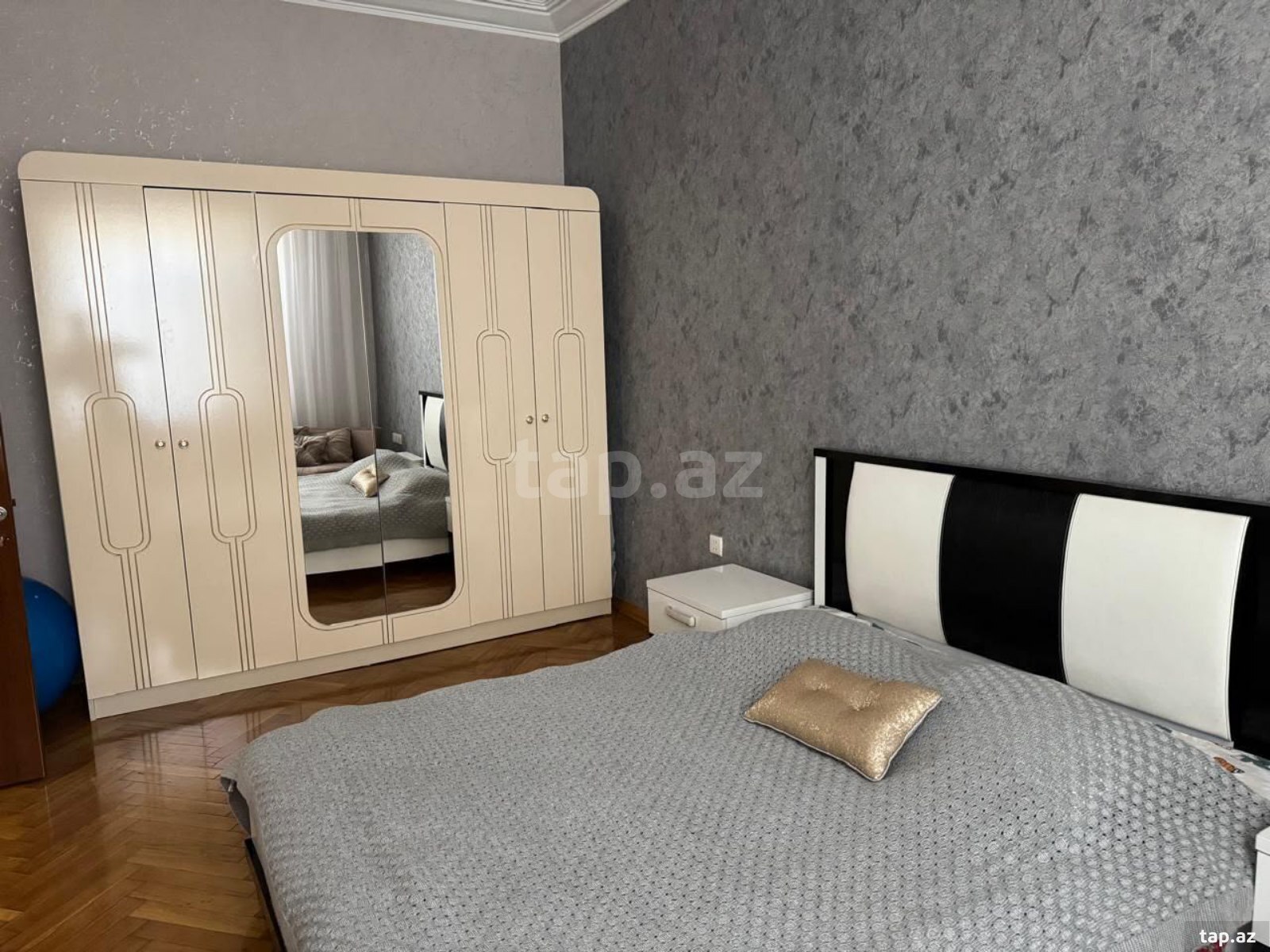 3-otaqlı mənzil kirayə verilir, N.Nərimanov m., 90 m²