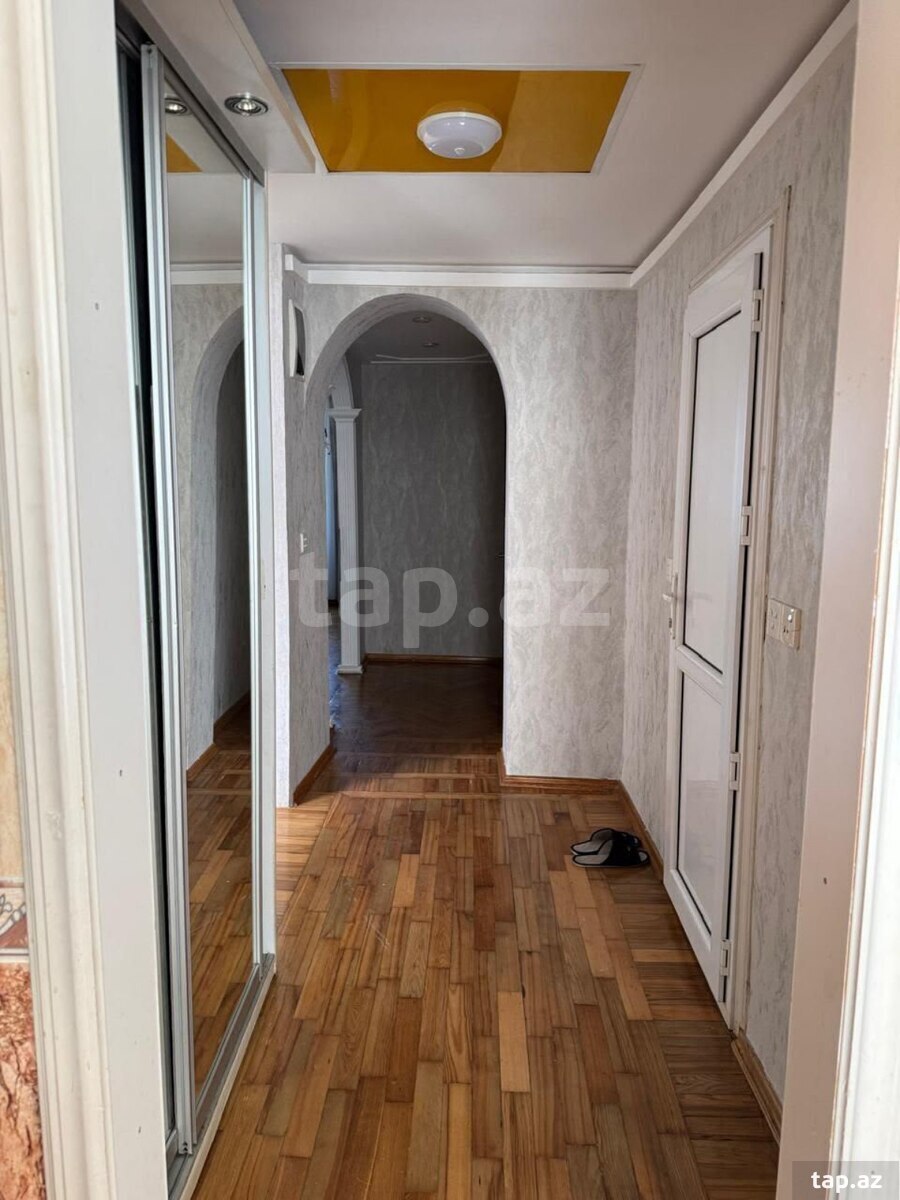 3-otaqlı mənzil kirayə verilir, N.Nərimanov m., 90 m²