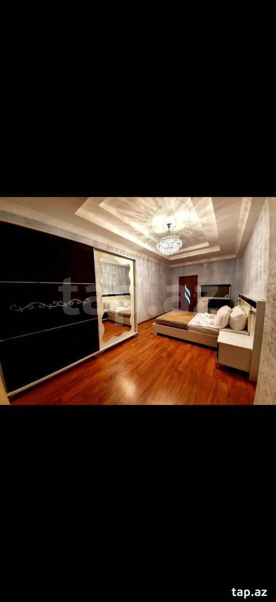 3-otaqlı mənzil kirayə verilir, Nərimanov r., 105 m²