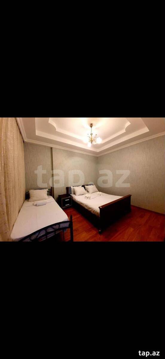 3-otaqlı mənzil kirayə verilir, Nərimanov r., 105 m²