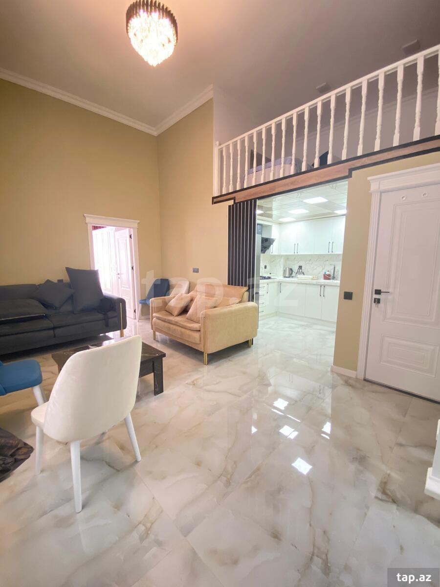 3-otaqlı mənzil kirayə verilir, Sahil m., 60 m²