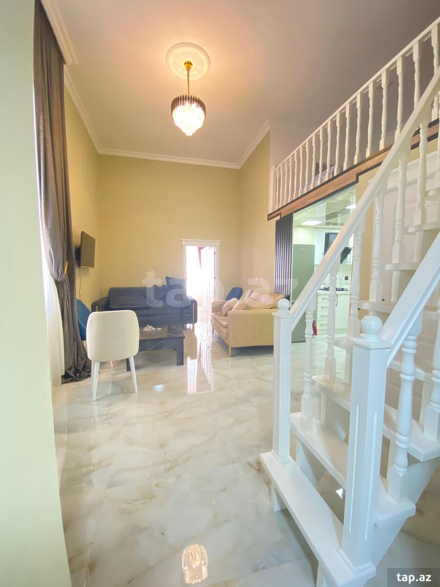 3-otaqlı mənzil kirayə verilir, Sahil m., 60 m²