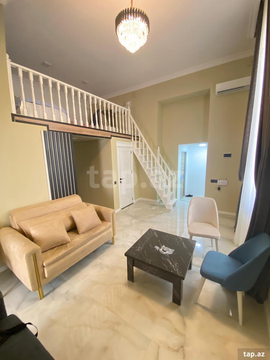 3-otaqlı mənzil kirayə verilir, Sahil m., 60 m²
