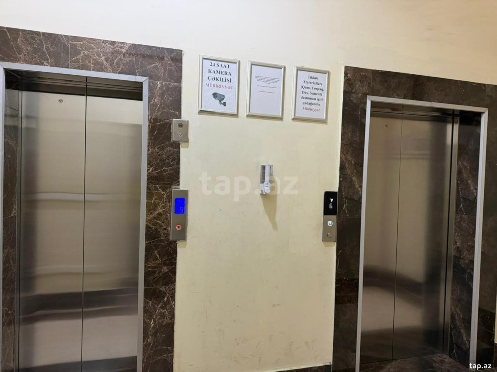 3-otaqlı yeni tikili, Elmlər Akademiyası m., 88 m²
