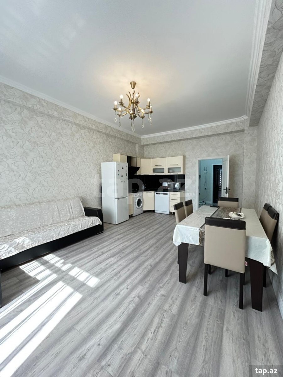 3-otaqlı yeni tikili kirayə verilir, Yasamal r., 70 m²