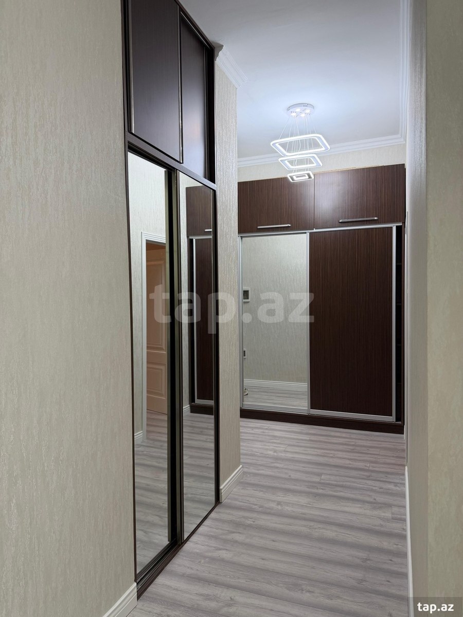 3-otaqlı yeni tikili kirayə verilir, Yasamal r., 70 m²