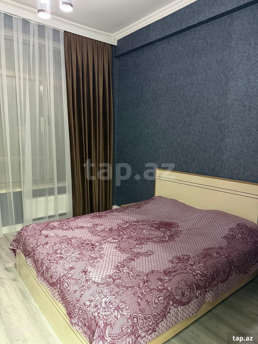 3-otaqlı yeni tikili kirayə verilir, Yasamal r., 70 m²