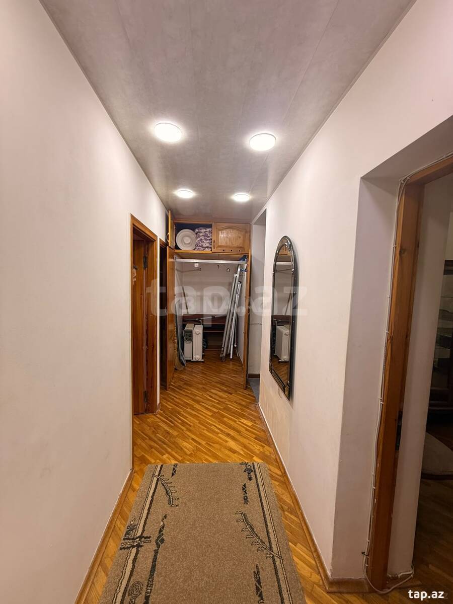 3-otaqlı mənzil kirayə verilir, N.Nərimanov m., 80 m²