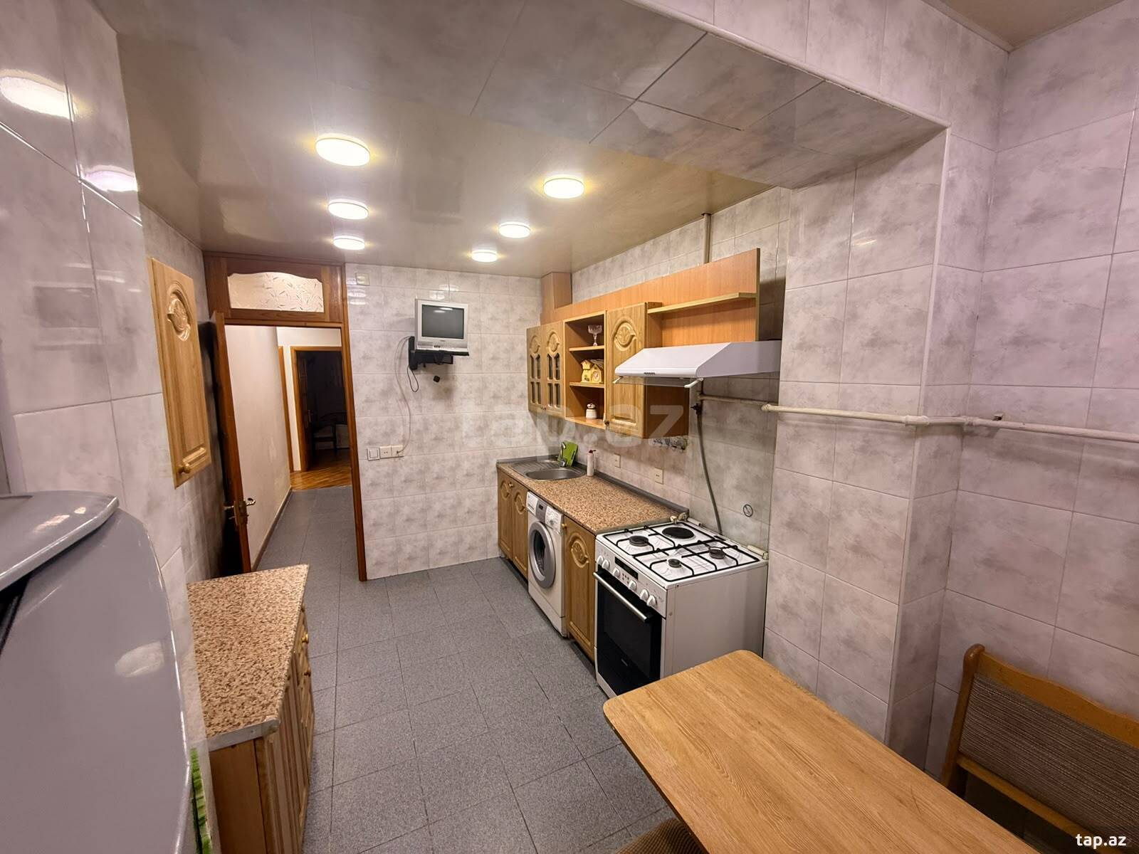 3-otaqlı mənzil kirayə verilir, N.Nərimanov m., 80 m²