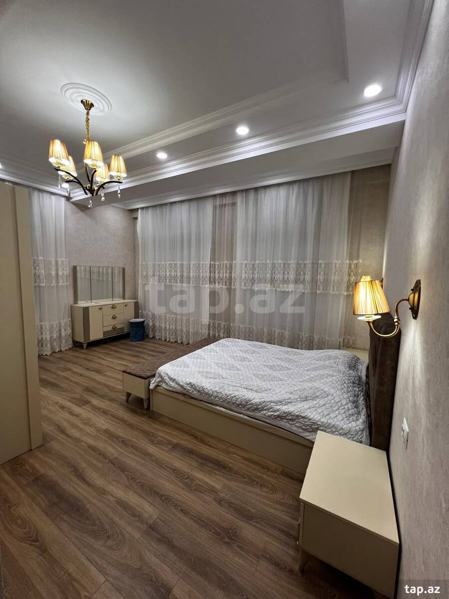 3-otaqlı yeni tikili kirayə verilir, Nərimanov r., 126 m²