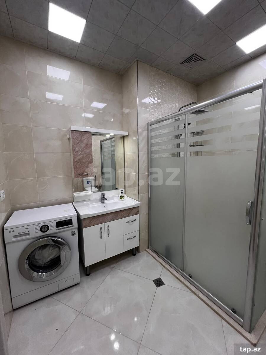 3-otaqlı yeni tikili kirayə verilir, Nərimanov r., 126 m²