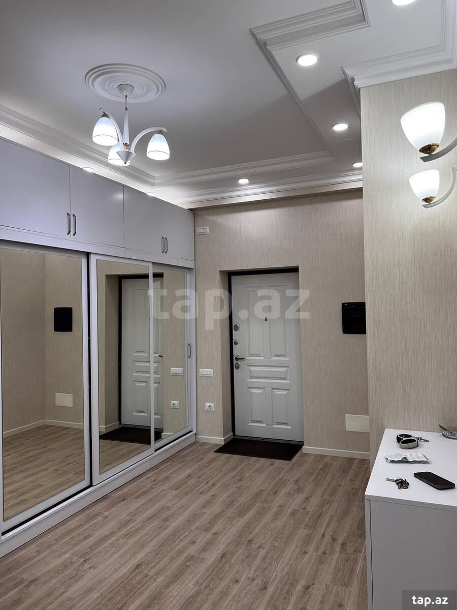 3-otaqlı yeni tikili kirayə verilir, Nərimanov r., 126 m²