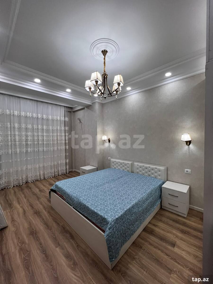 3-otaqlı yeni tikili kirayə verilir, Nərimanov r., 126 m²