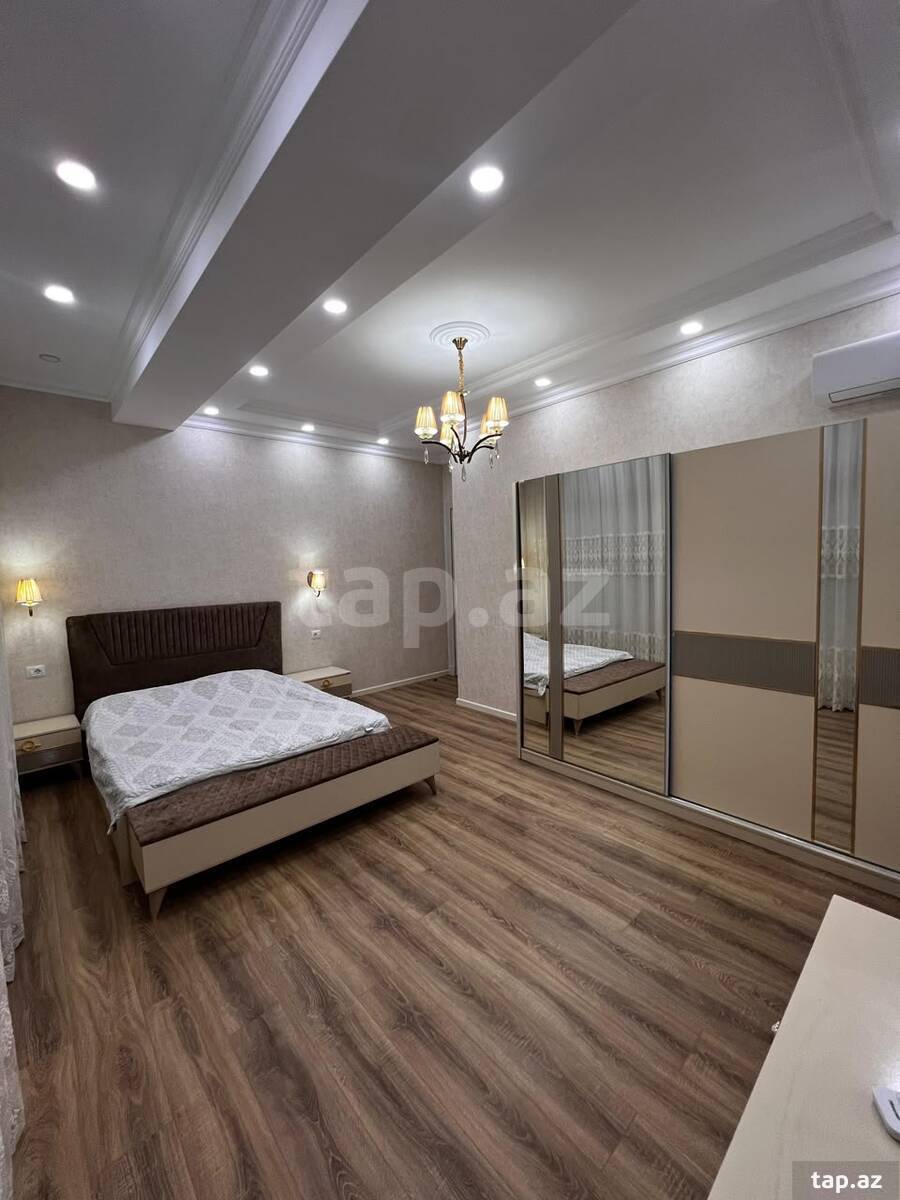 3-otaqlı yeni tikili kirayə verilir, Nərimanov r., 126 m²